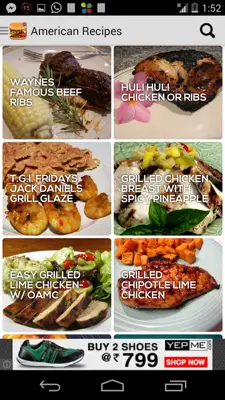 American Recipes android App screenshot 9