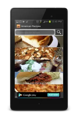 American Recipes android App screenshot 2