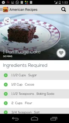 American Recipes android App screenshot 6