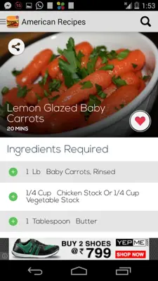 American Recipes android App screenshot 7